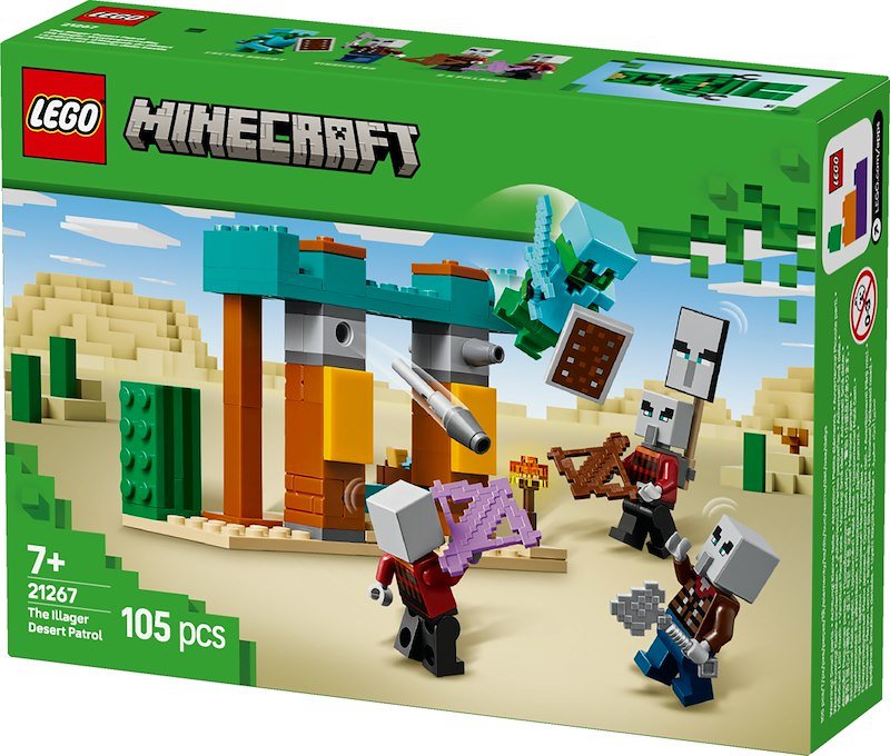 Lego Minecraft Pattuglia nel deserto della bestia 21267