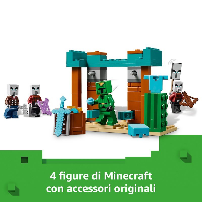 Lego Minecraft Pattuglia nel deserto della bestia 21267