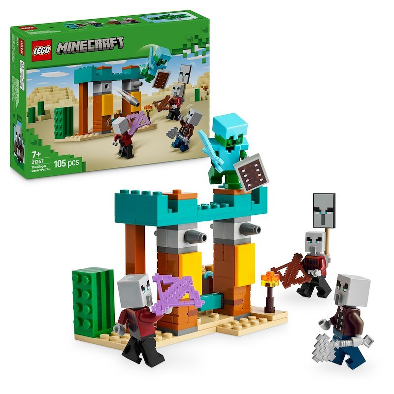 Lego Minecraft Pattuglia nel deserto della bestia 21267