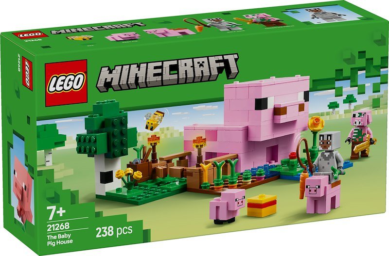 Lego Minecraft La casa del maialino 21268