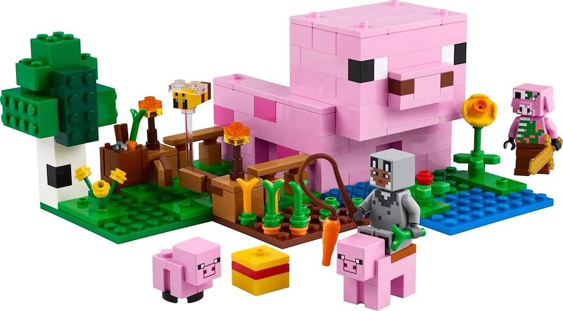 Lego Minecraft La casa del maialino 21268