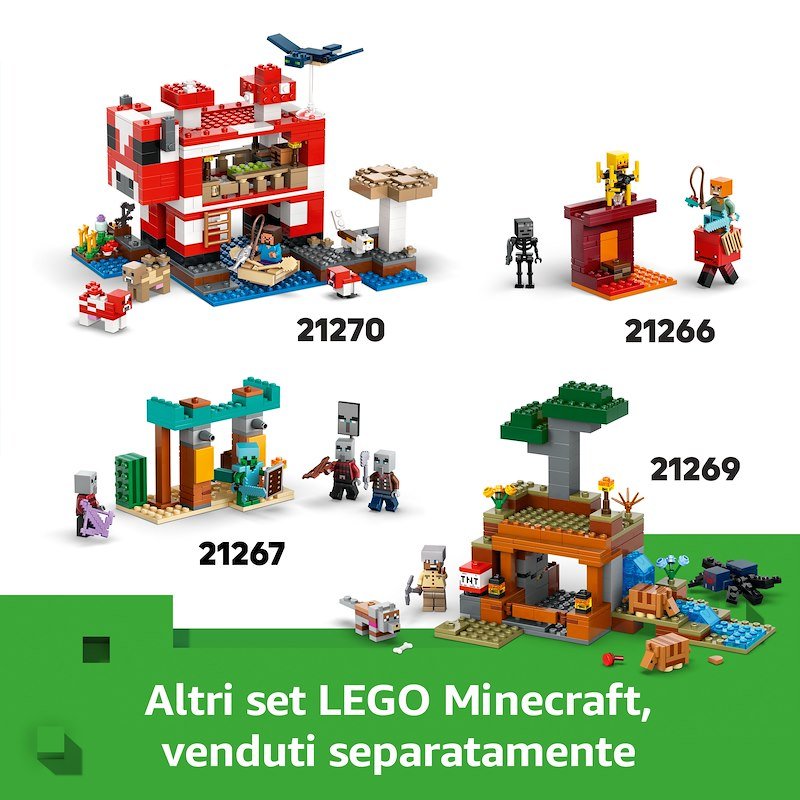 Lego Minecraft La casa del maialino 21268