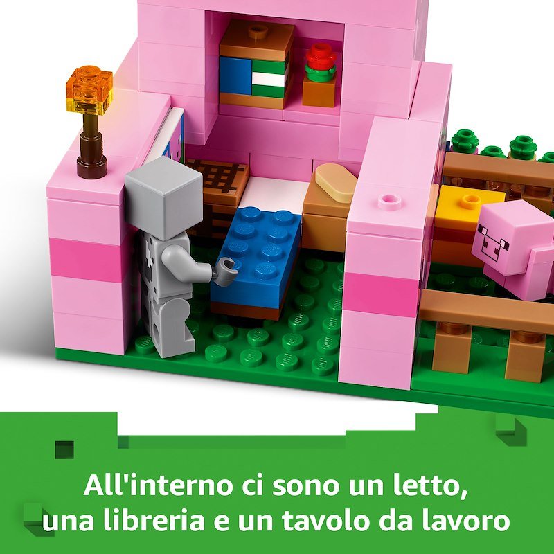 Lego Minecraft La casa del maialino 21268