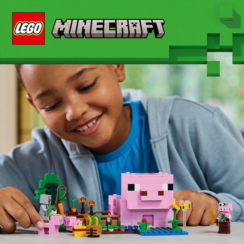Lego Minecraft La casa del maialino 21268