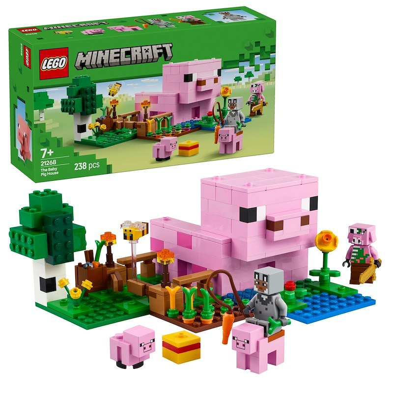 Lego Minecraft La casa del maialino 21268