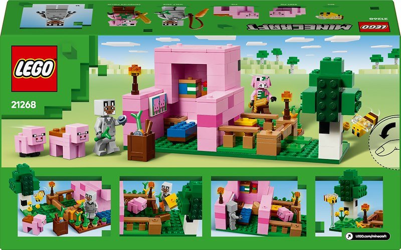 Lego Minecraft La casa del maialino 21268