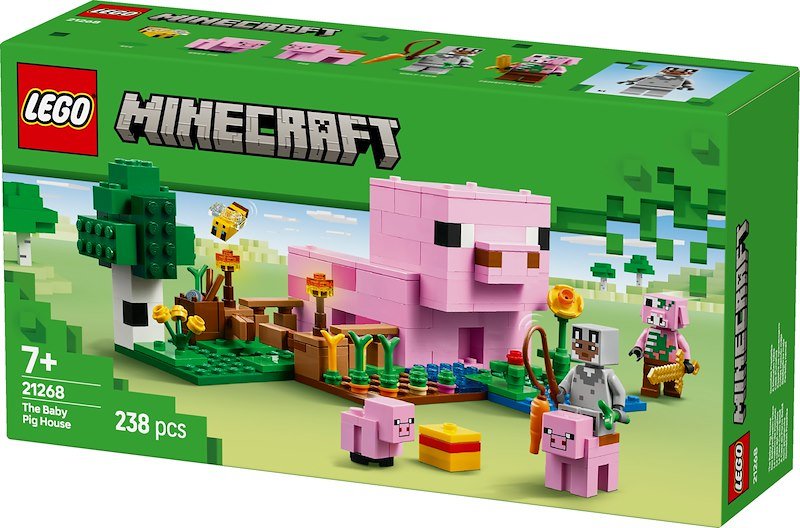 Lego Minecraft La casa del maialino 21268