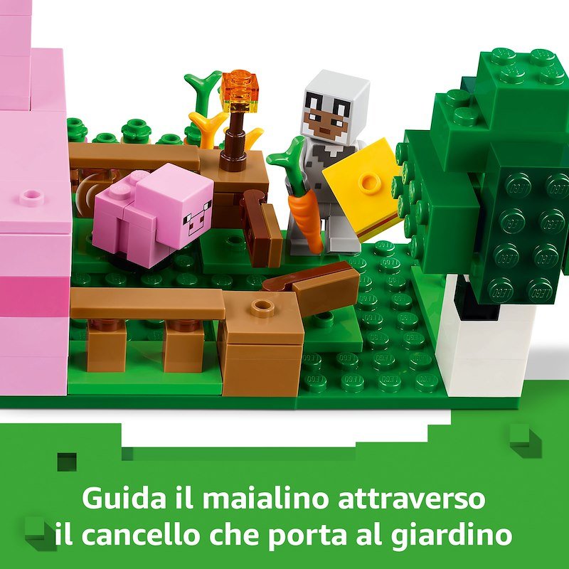 Lego Minecraft La casa del maialino 21268