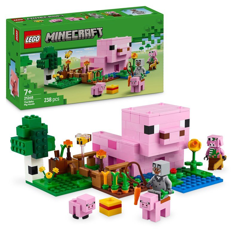 Lego Minecraft La casa del maialino 21268