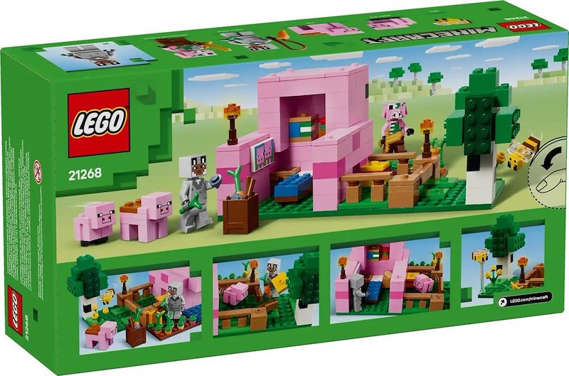 Lego Minecraft La casa del maialino 21268