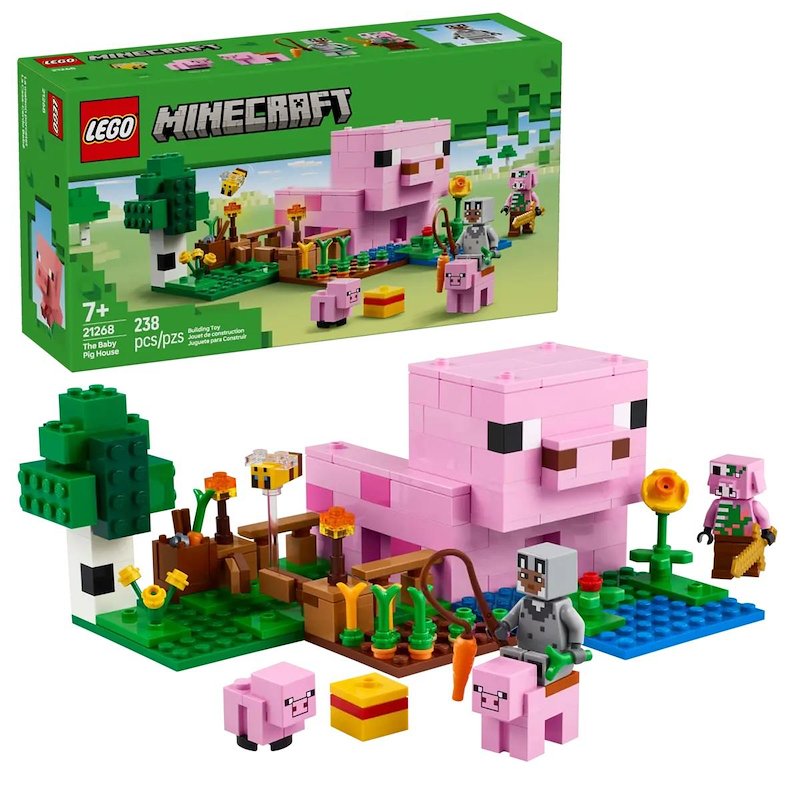 Lego Minecraft La casa del maialino 21268
