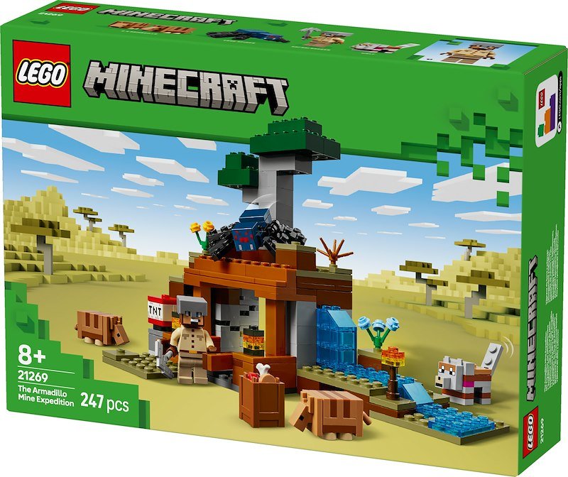 Lego Minecraft Spedizione nella miniera dell’armadillo 21269