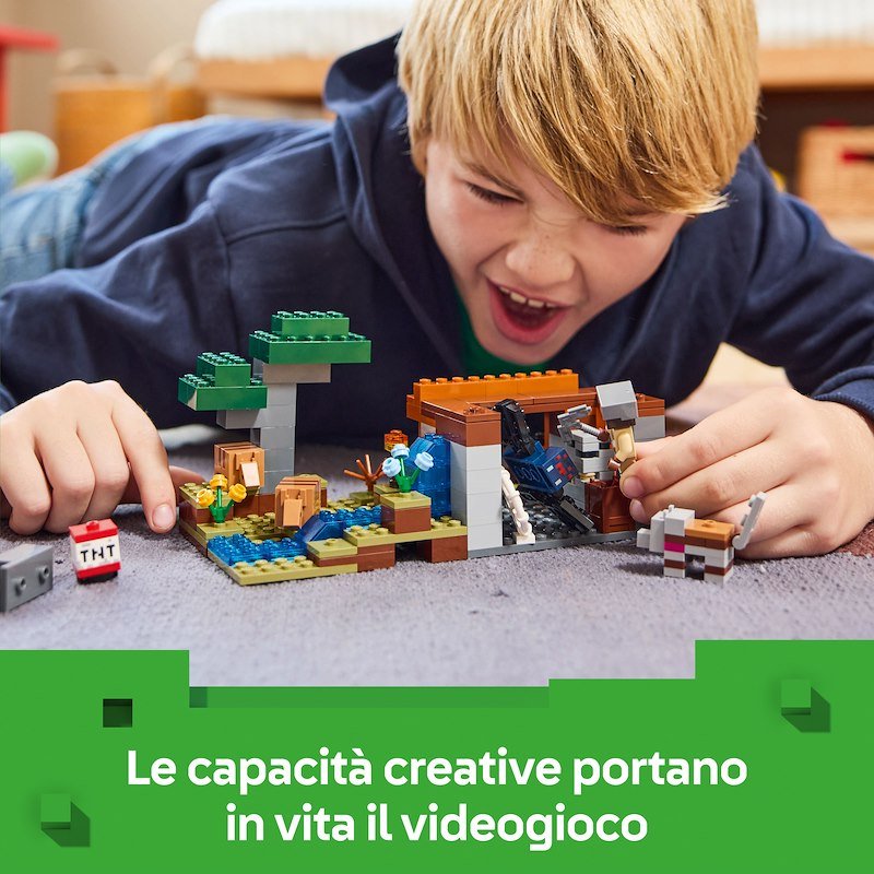 Lego Minecraft Spedizione nella miniera dell’armadillo 21269