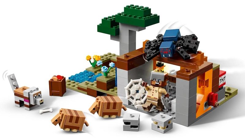 Lego Minecraft Spedizione nella miniera dell’armadillo 21269