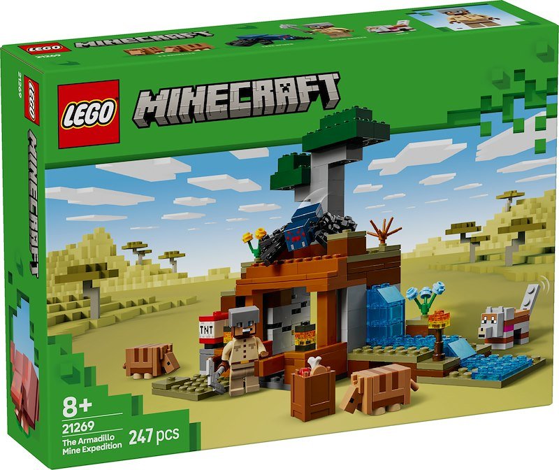 Lego Minecraft Spedizione nella miniera dell’armadillo 21269