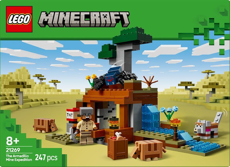 Lego Minecraft Spedizione nella miniera dell’armadillo 21269