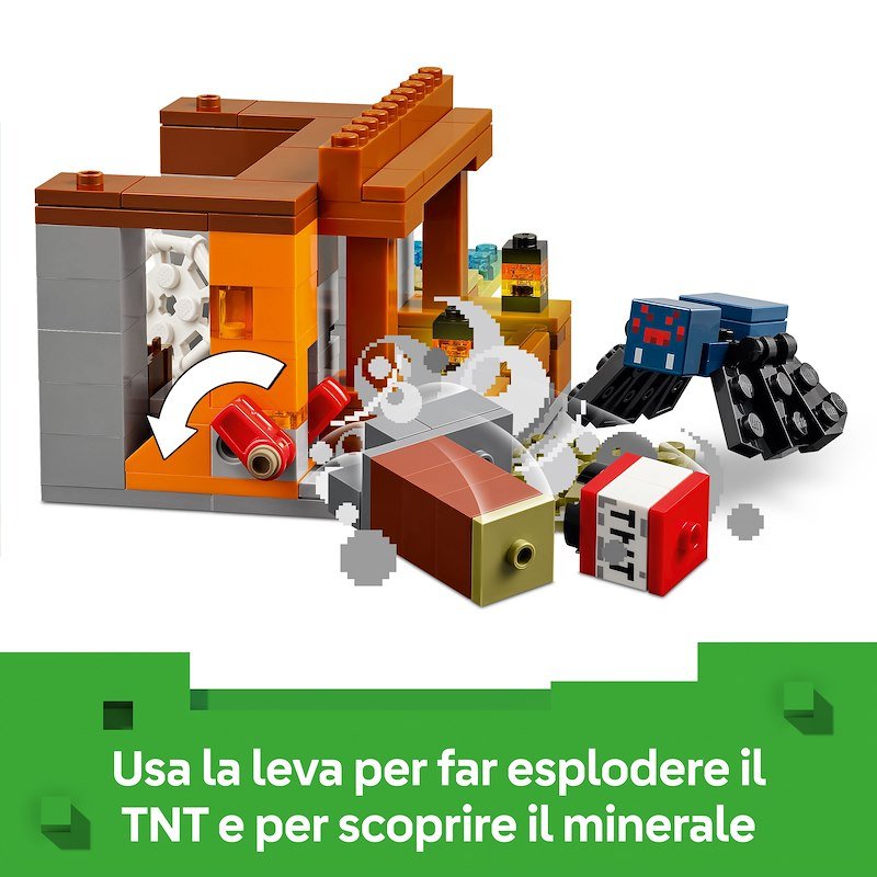 Lego Minecraft Spedizione nella miniera dell’armadillo 21269