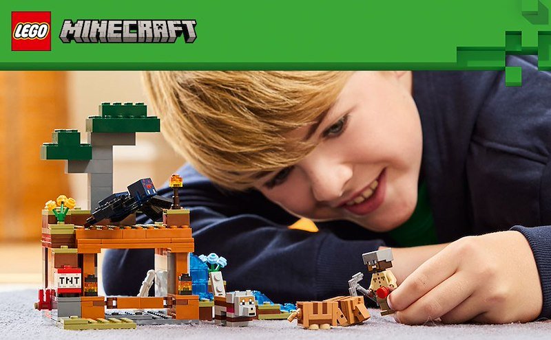 Lego Minecraft Spedizione nella miniera dell’armadillo 21269