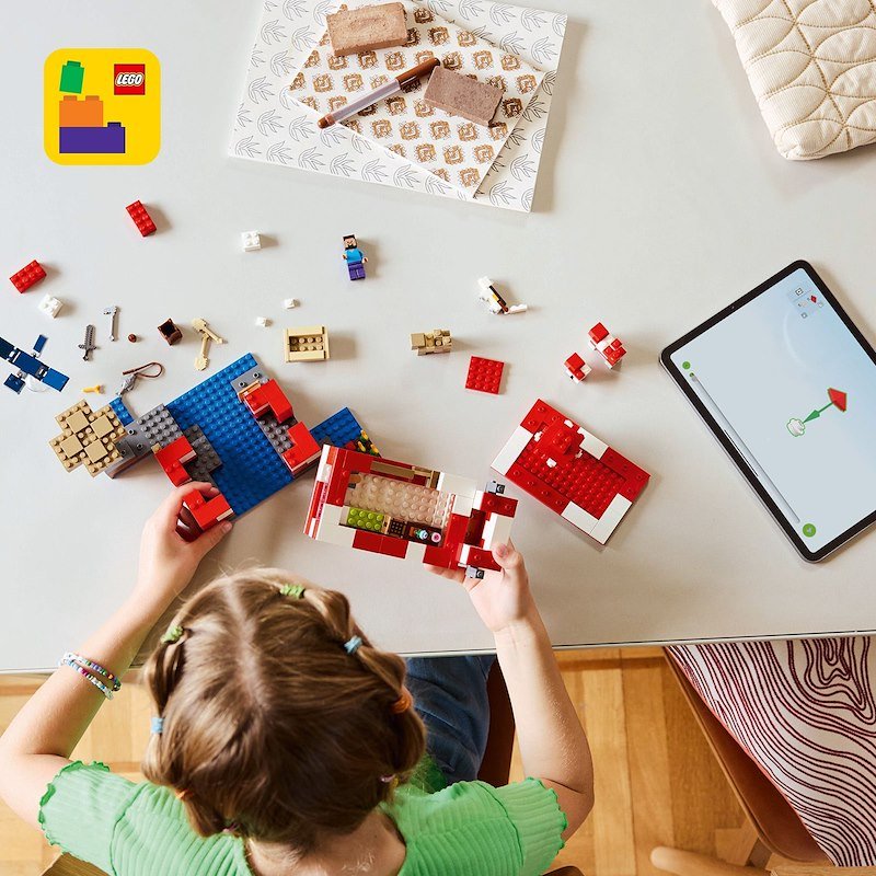 Lego Minecraft La casa del Mooshroom 21270