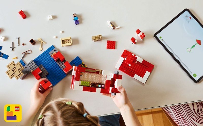 Lego Minecraft La casa del Mooshroom 21270