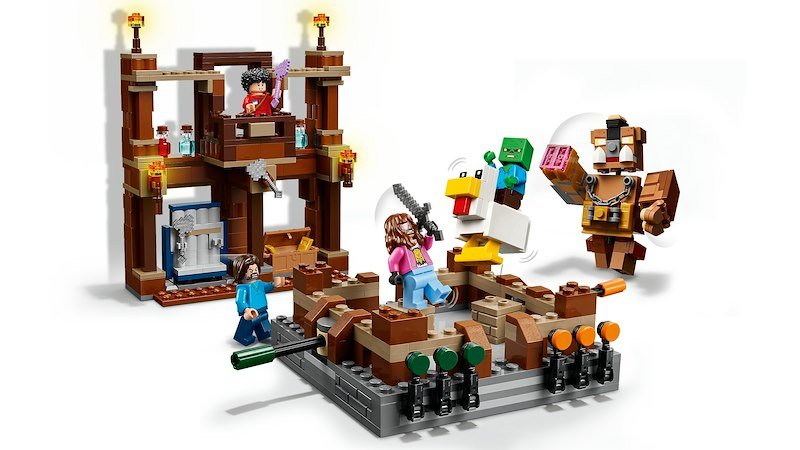 Lego Minecraft Magione della Foresta: Ring di Combattimento 21272