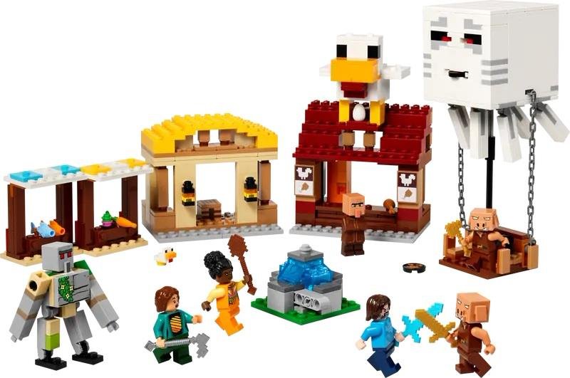 Lego Minecraft Attacco al villaggio del Ghast-pallone 21273