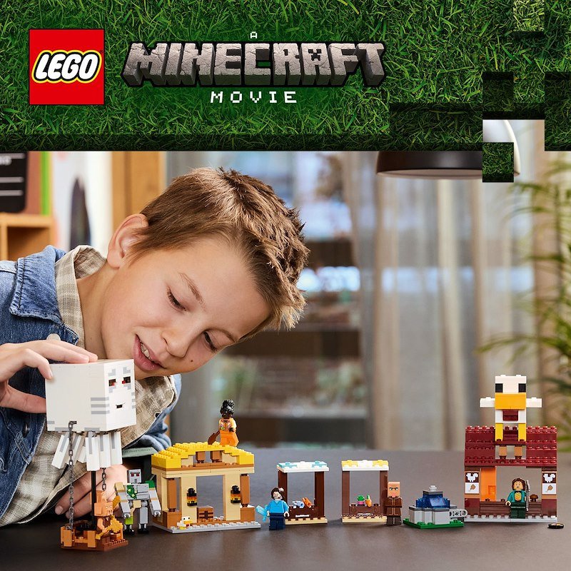 Lego Minecraft Attacco al villaggio del Ghast-pallone 21273