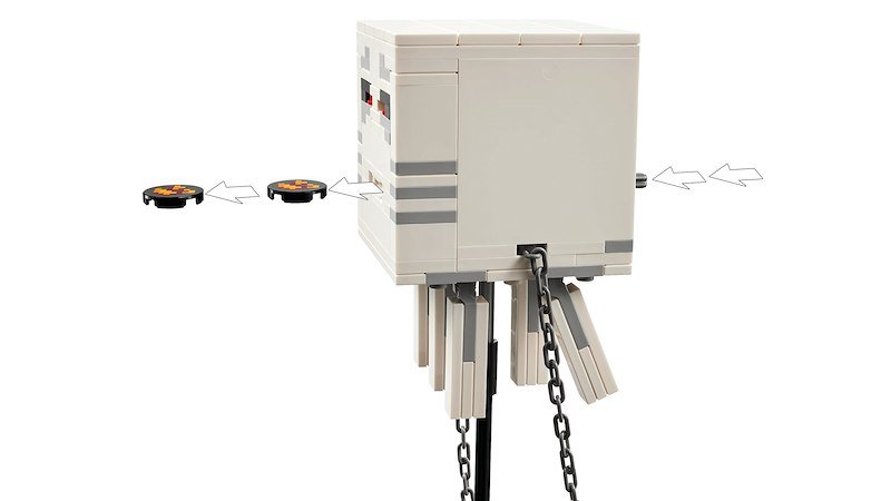 Lego Minecraft Attacco al villaggio del Ghast-pallone 21273