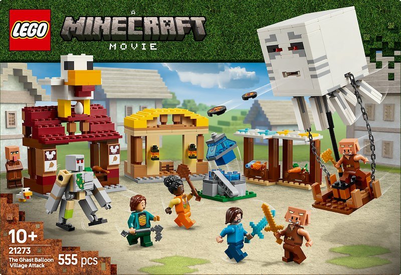 Lego Minecraft Attacco al villaggio del Ghast-pallone 21273