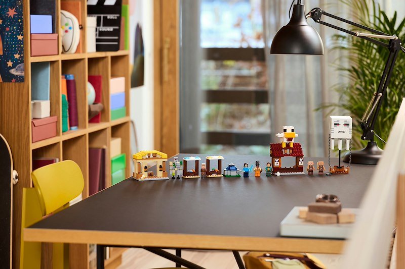 Lego Minecraft Attacco al villaggio del Ghast-pallone 21273