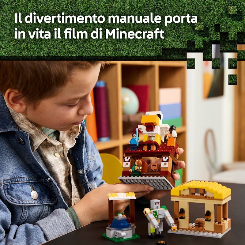 Lego Minecraft Attacco al villaggio del Ghast-pallone 21273