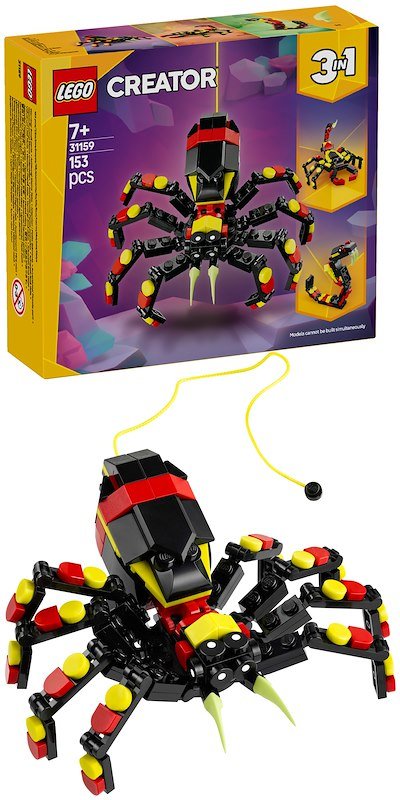 Lego Animali Selvatici: Ragno Trasformista - 31159