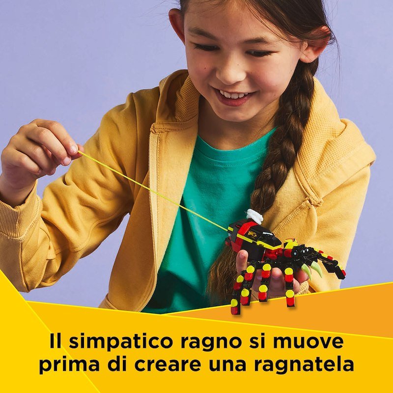 Lego Animali Selvatici: Ragno Trasformista - 31159