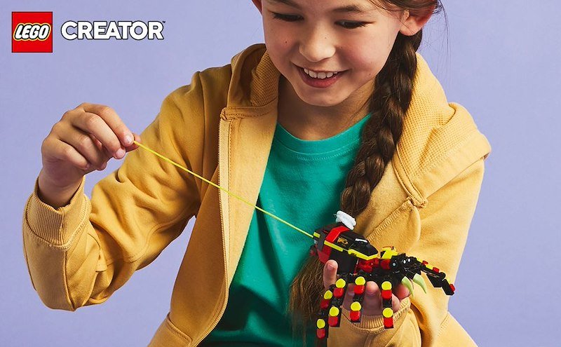 Lego Animali Selvatici: Ragno Trasformista - 31159