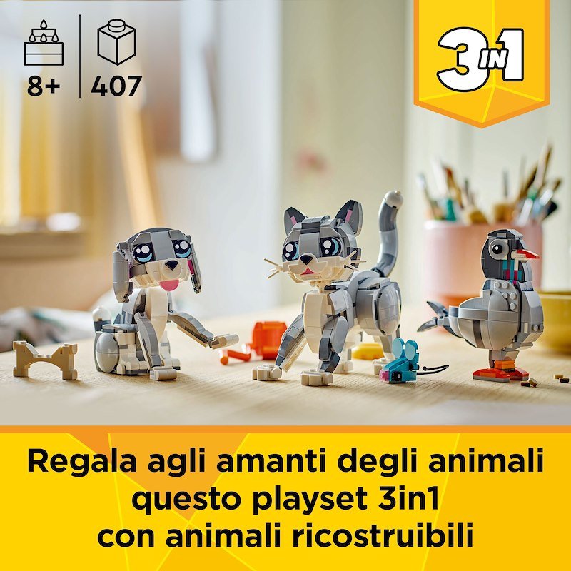 Lego Gatto giocoso - 31163
