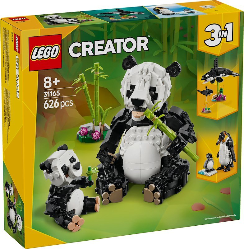 Lego® ANIMALI SELVATICI:FAMIGLIA DI PANDA-31165