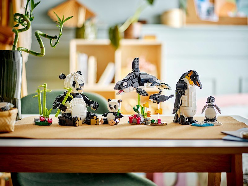 Lego® ANIMALI SELVATICI:FAMIGLIA DI PANDA-31165