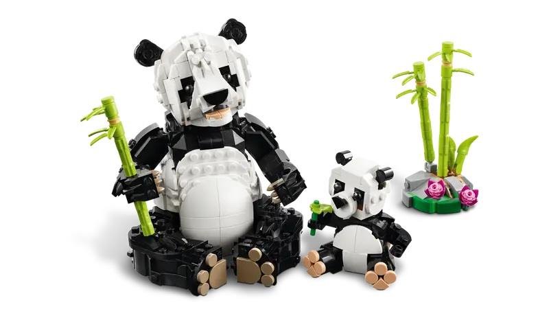 Lego® ANIMALI SELVATICI:FAMIGLIA DI PANDA-31165