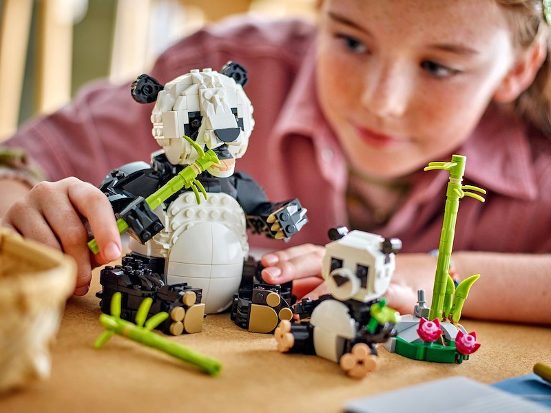 Lego® ANIMALI SELVATICI:FAMIGLIA DI PANDA-31165
