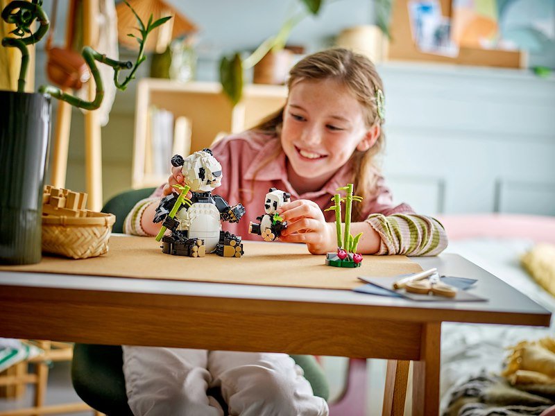 Lego® ANIMALI SELVATICI:FAMIGLIA DI PANDA-31165