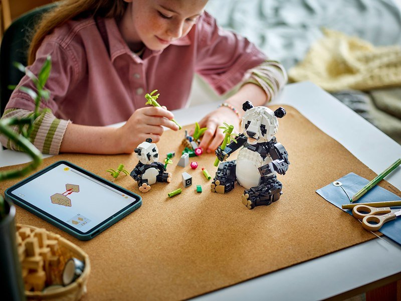 Lego® ANIMALI SELVATICI:FAMIGLIA DI PANDA-31165