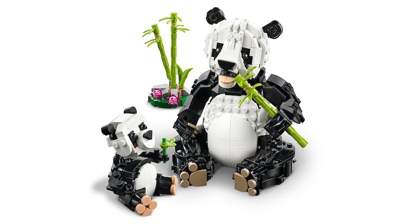 Lego® ANIMALI SELVATICI:FAMIGLIA DI PANDA-31165