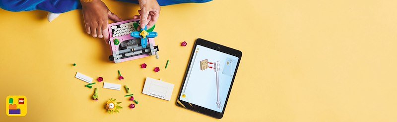 Lego® MACCHINA DA SCRIVERE CON FIORI- 31169