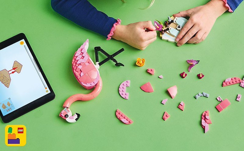 Lego Creator Animali Selvatici: Fenicottero Rosa 31170