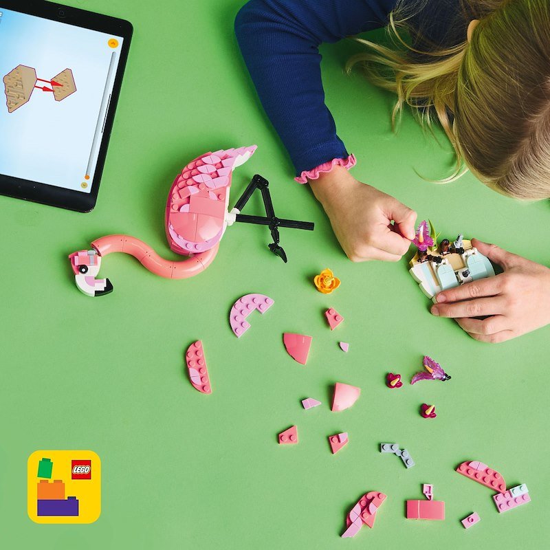 Lego Creator Animali Selvatici: Fenicottero Rosa 31170