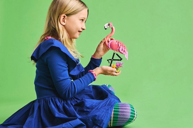 Lego Creator Animali Selvatici: Fenicottero Rosa 31170