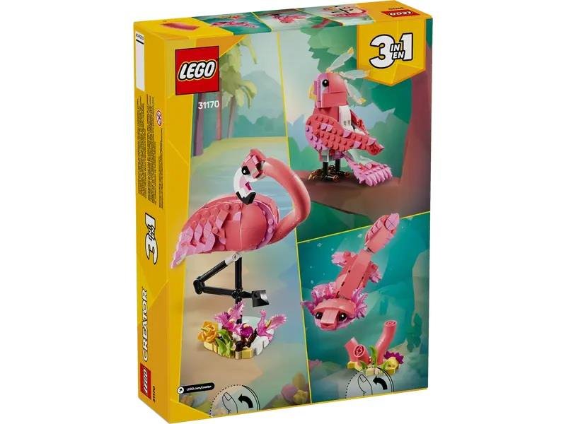 Lego Creator Animali Selvatici: Fenicottero Rosa 31170