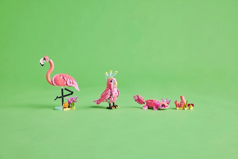 Lego Creator Animali Selvatici: Fenicottero Rosa 31170