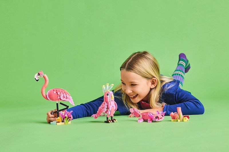 Lego Creator Animali Selvatici: Fenicottero Rosa 31170