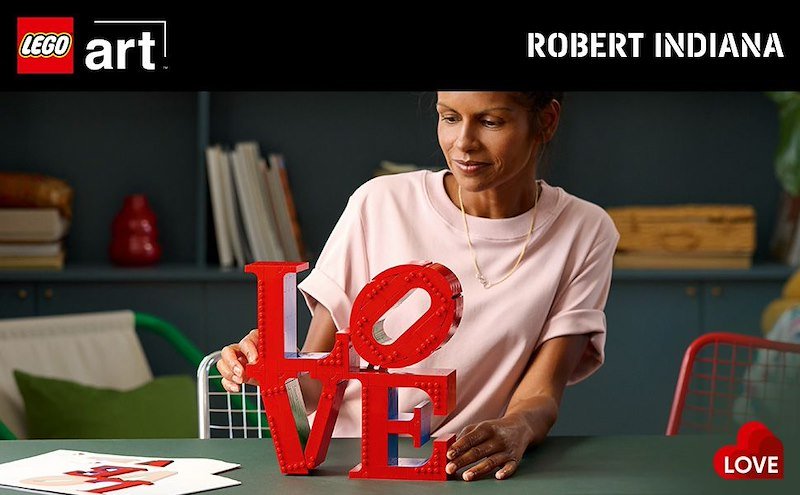 Lego Art Love 31214